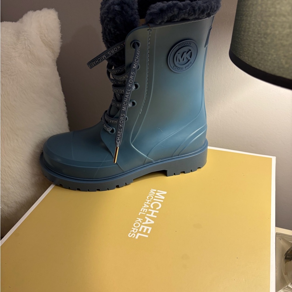 Michael Kors Blue Winter Boots